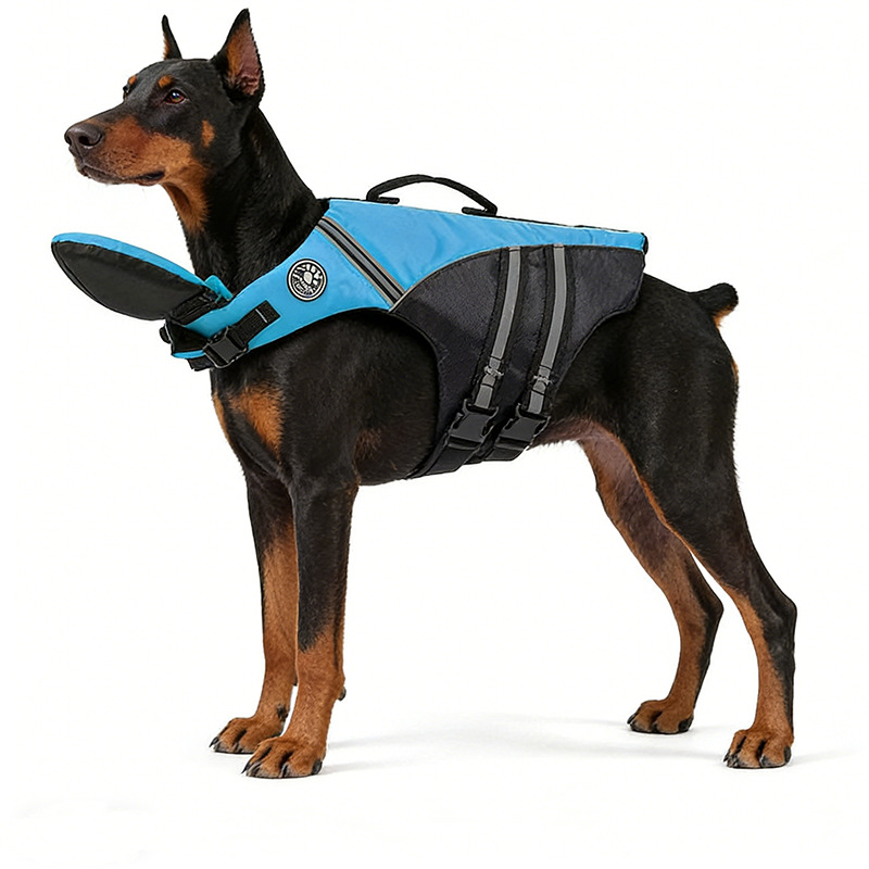 Life Jacket - Chaleco Salvavidas para Perros, Alta Flotabilidad,