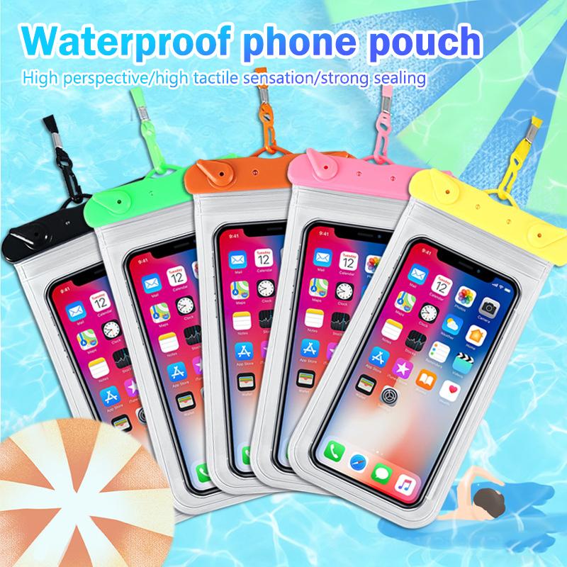 Dry Bag Waterproof - 【F】Funda impermeable de visión completa para