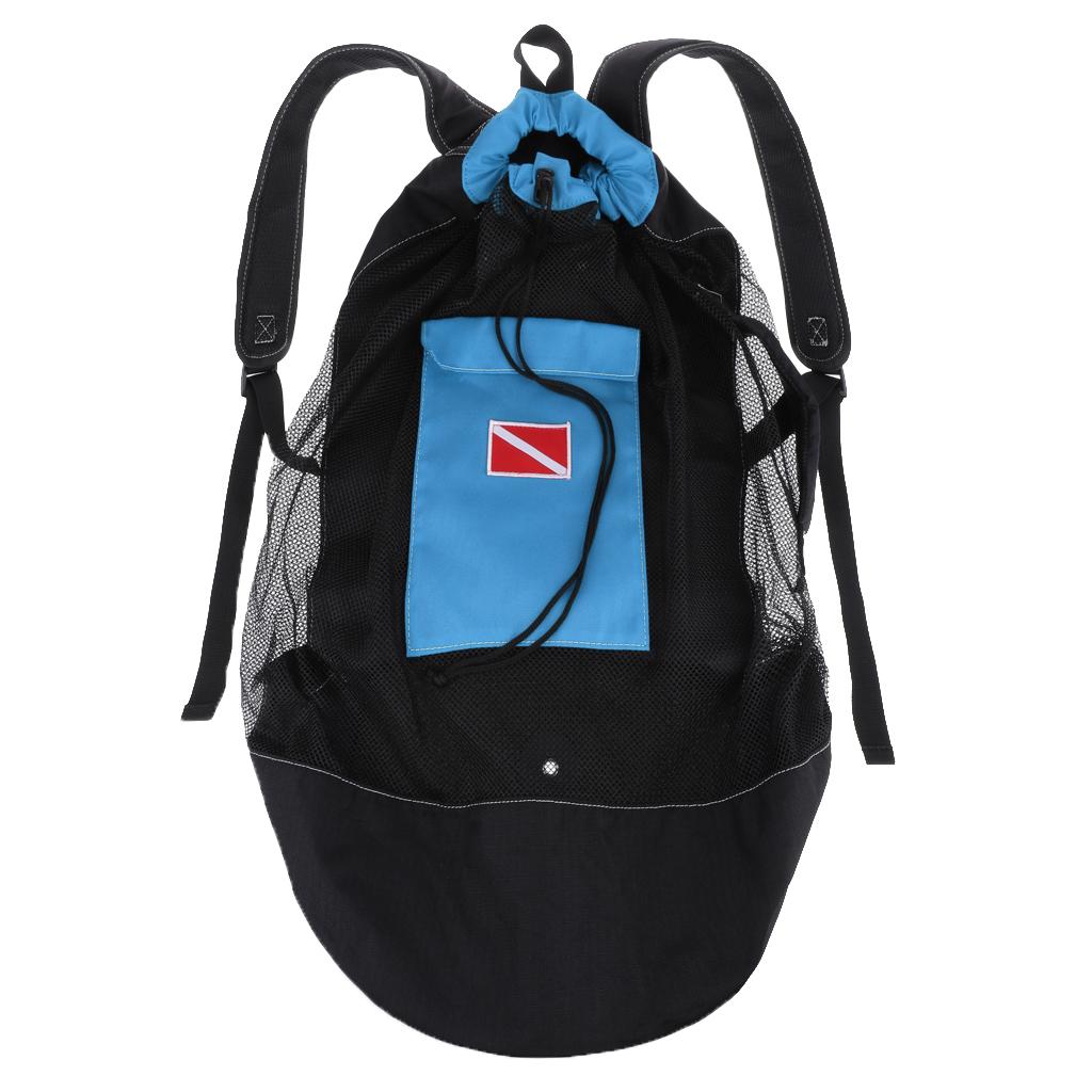 Snorkeling Gear - Mochila de Malla para Buceo, 80L,