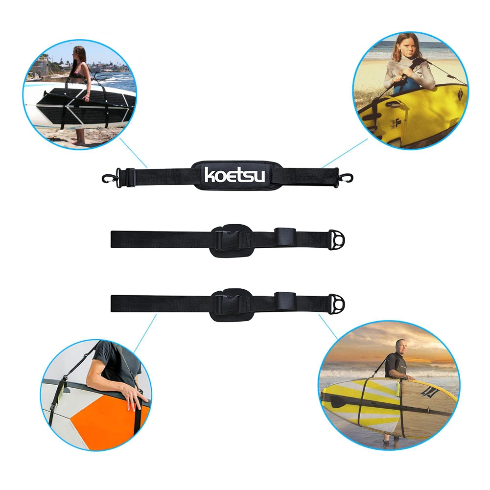Correa de hombro ajustable par - Surfboard Leash reseña y precio