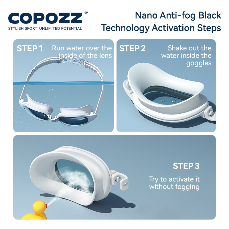 COPOZZ gafas de natación para  - Goggles Swim reseña y precio