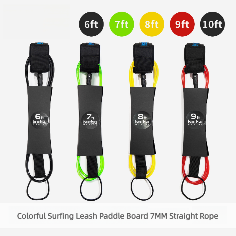 Correa de surf colorida de 7 m - Surfboard Leash reseña y precio