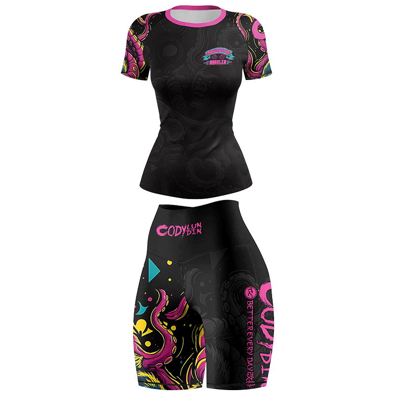 Conjunto de 4 Piezas de Rashgu - Rash Guard reseña y precio