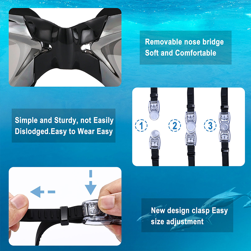 Gafas de natación para adultos - Goggles Swim reseña y precio