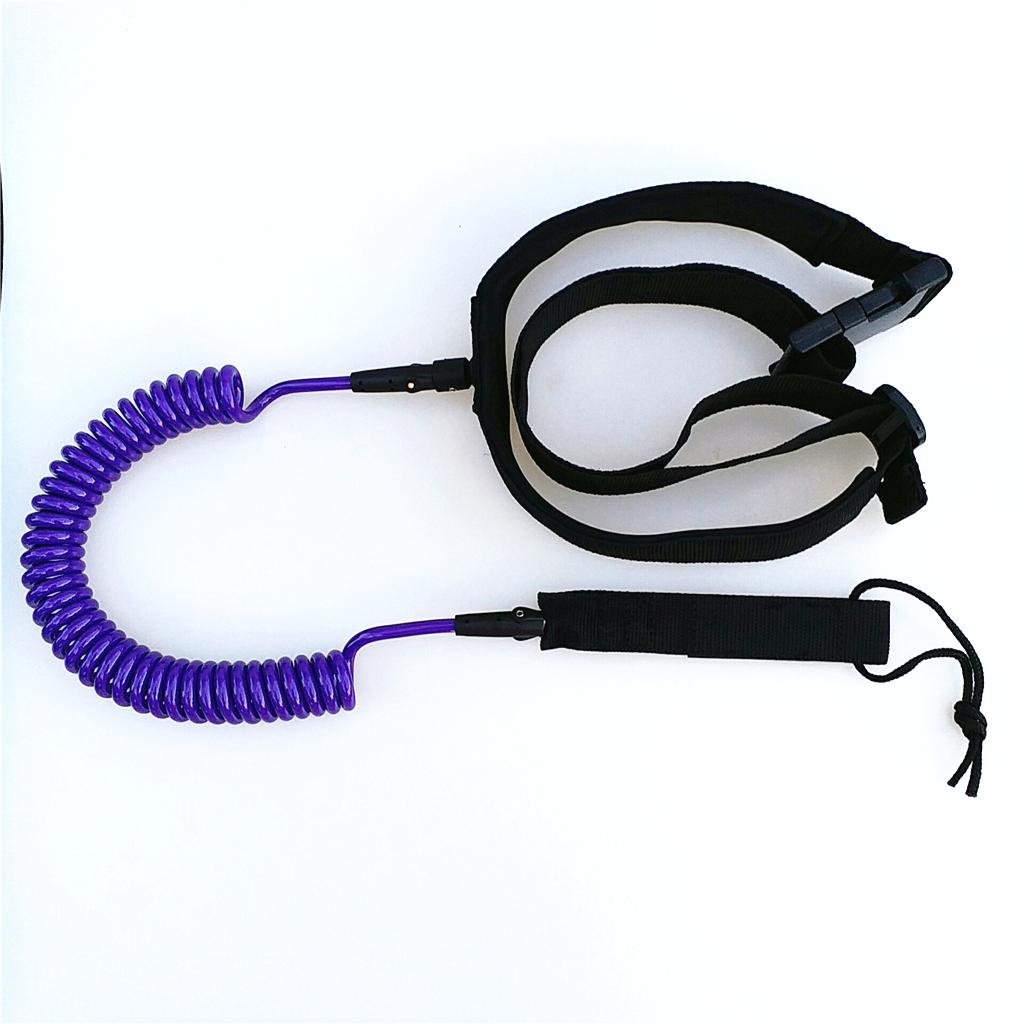 Correa de SUP en espiral, dura - Surfboard Leash reseña y precio