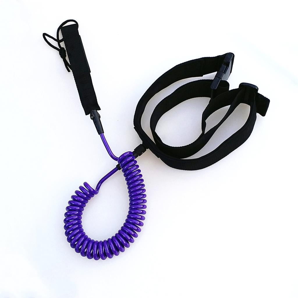 Correa de SUP en espiral, dura - Surfboard Leash reseña y precio