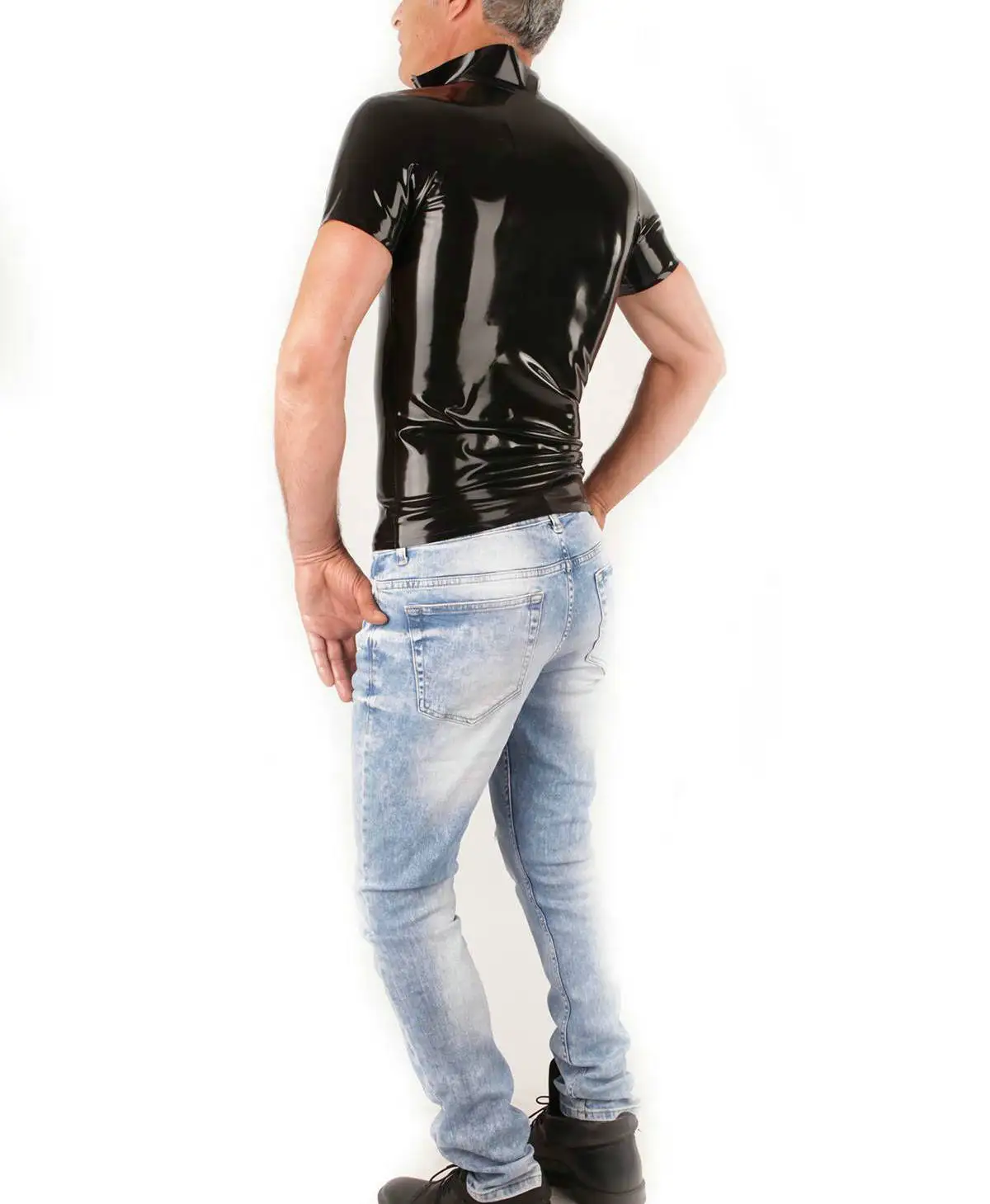 Ropa interior Sexy de látex pa - Wetsuit Men reseña y precio